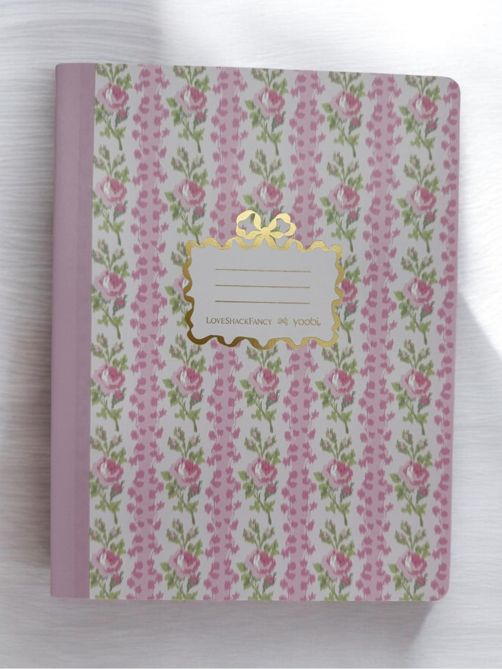 LoveShackFancy x Target Blooming Heirloom Wide Ruled Composition Book